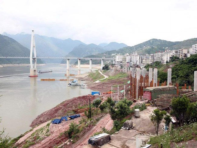 巴東長(zhǎng)江干流庫岸整治工程